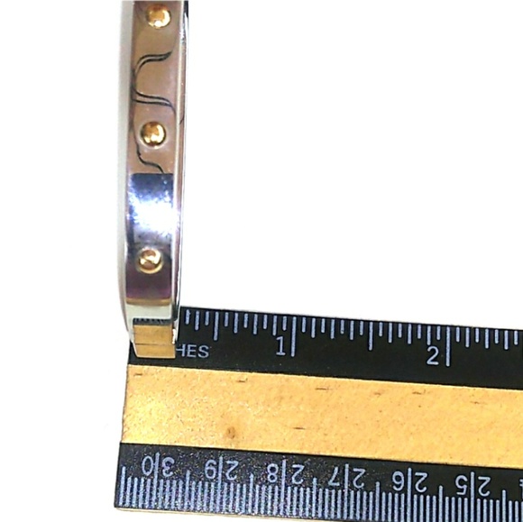 VTG SOLID 18K Gold & Stainless Steel MILOR ITALY - Picture 5 of 8